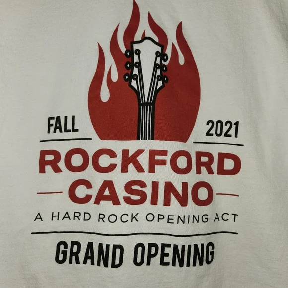 Hard Rock Rockford Casino Shirt - Picture 2 of 4
